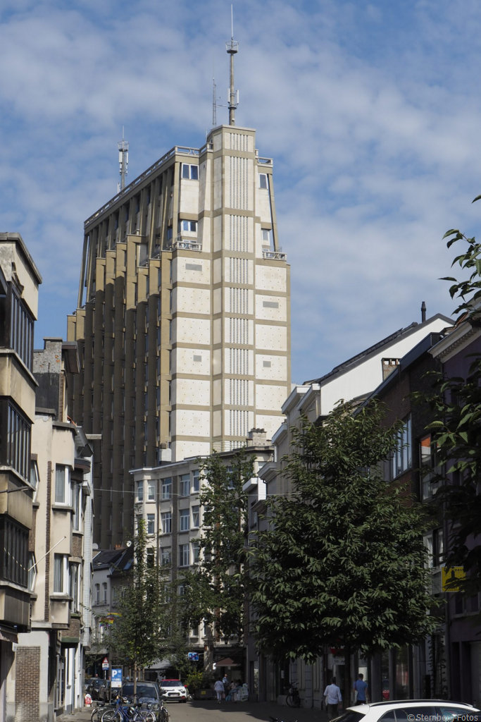 2208423, Antwerpen / Politietoren + Renaat Braem + Jul De Roover, Maxime Wynants, 1958-65