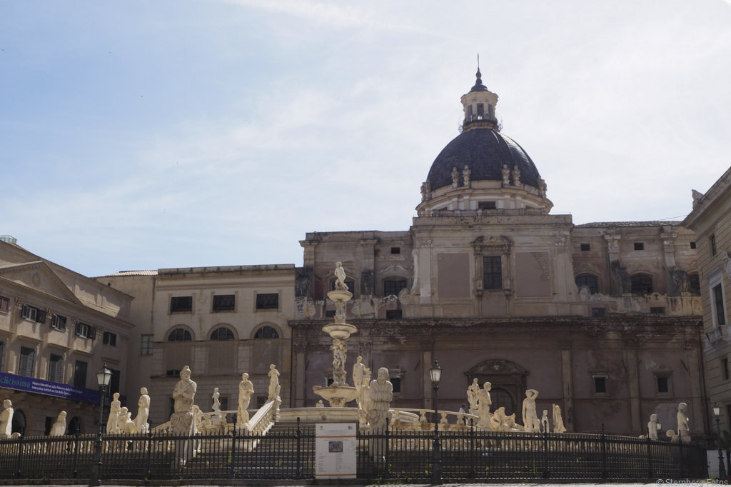 2405269, Palermo / Fontana Pretoria, Francesco Camilliani u.A., 1554 / Santa Caterina d’Alessandria, 1566-96
